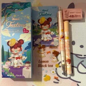 🆕 Nanci Mechanical pencil. Comes with refill,eraser, sticker and card